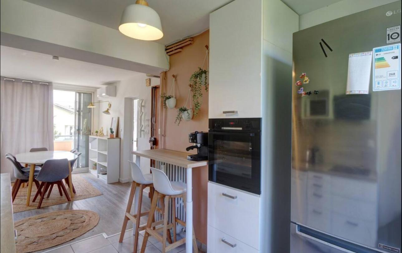 Le Smile - 3 Bedrooms - 8Pers - Parking - Centre Gare Montpellier Bagian luar foto