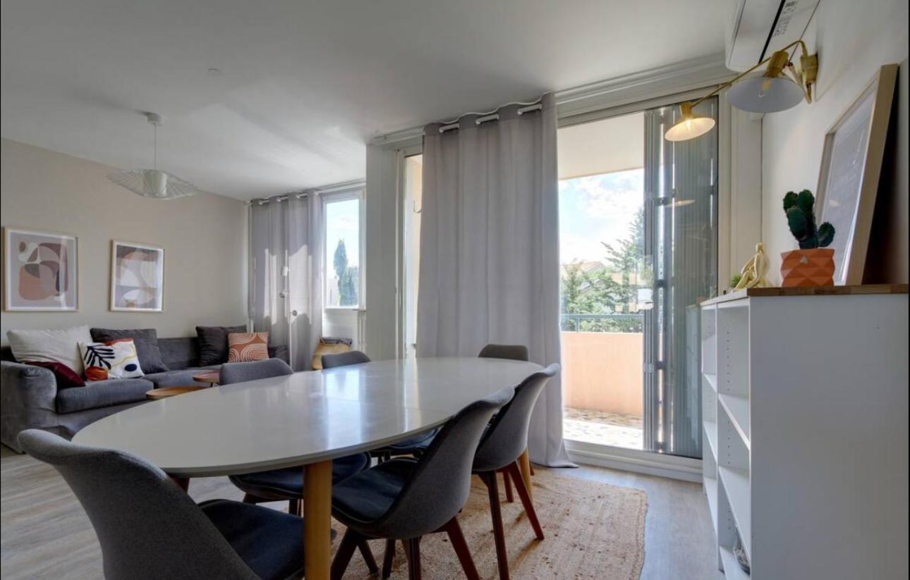 Le Smile - 3 Bedrooms - 8Pers - Parking - Centre Gare Montpellier Bagian luar foto