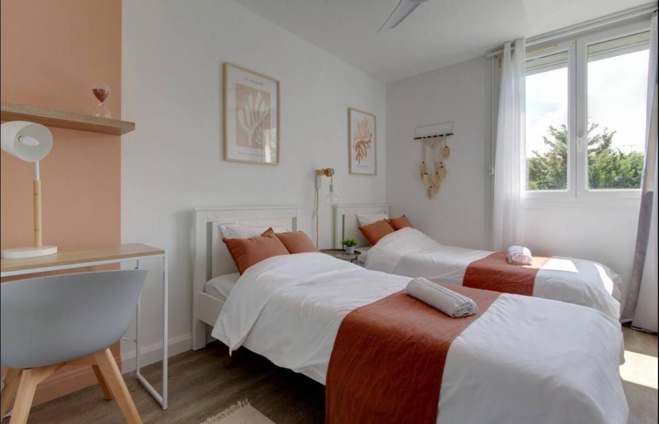 Le Smile - 3 Bedrooms - 8Pers - Parking - Centre Gare Montpellier Bagian luar foto