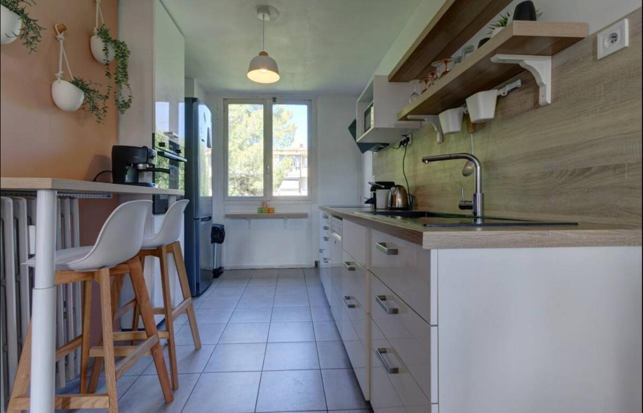 Le Smile - 3 Bedrooms - 8Pers - Parking - Centre Gare Montpellier Bagian luar foto